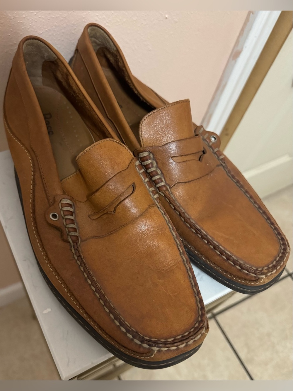 Bass Marlon Men's Brown Leather Loafers